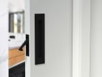 finger pull in matte black for cavity slidnig door