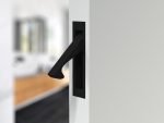 matte black finger pull edge pull end pull for cavity slider and pocket door